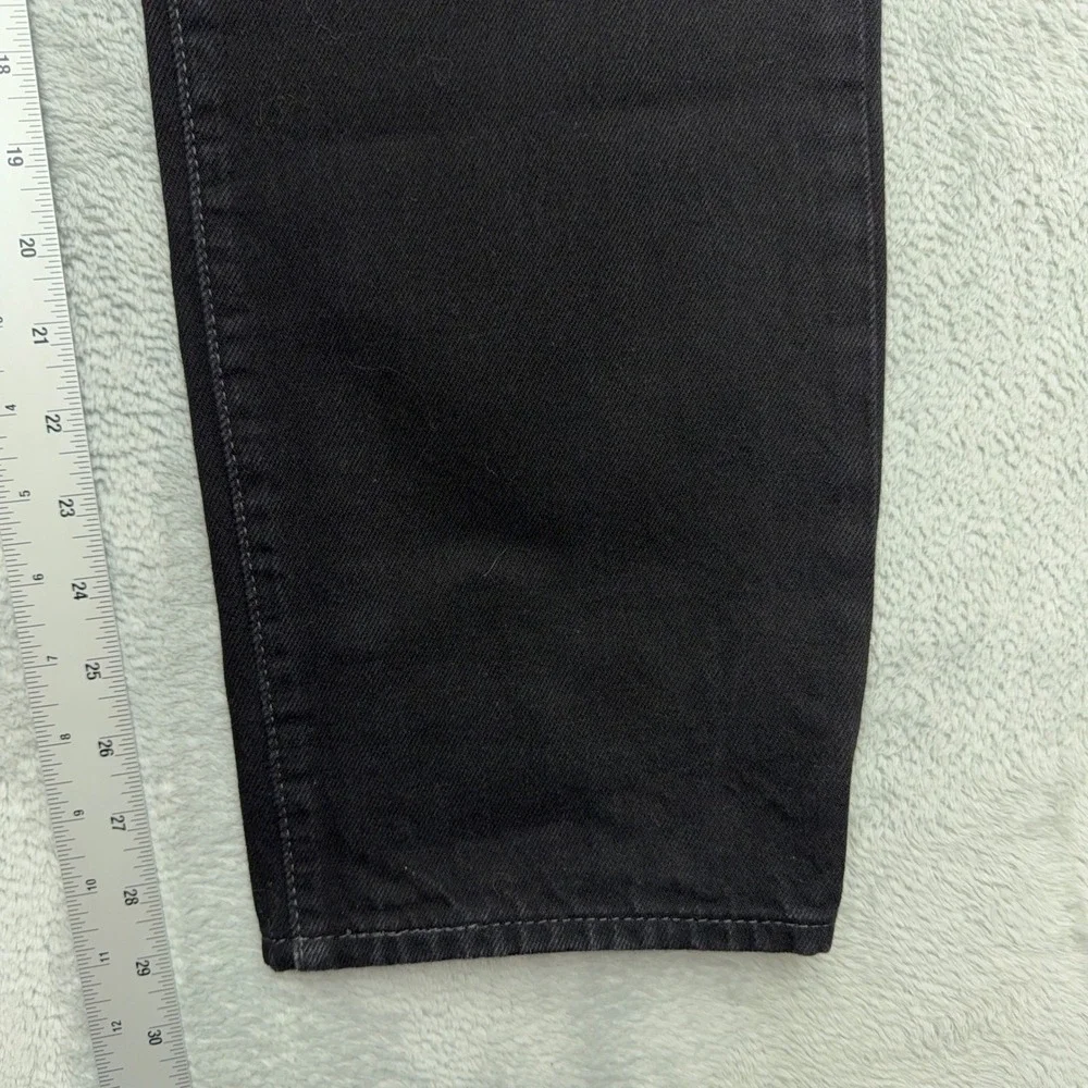 Levi's Jeans Mens 32x30 Black 501 Original Fit Straight Leg Button Fly Denim
